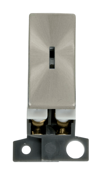 Click MiniGrid 2 Way Ingot 10AX Keyswitch - Brushed Stainless Steel – MD003BS