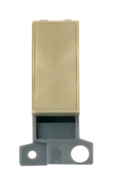 Click MiniGrid Blank Ingot Module - Satin Brass – MD008SB