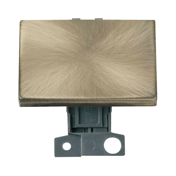 Click MiniGrid 2 Way Ingot 10AX "Paddle" Switch - Antique Brass – MD009AB