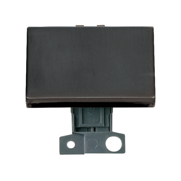 Click MiniGrid MINIGRID 10AX 2 WAY PADDLE SWITCH MODULE - METAL MATT BRONZE SWITCH – MD009BZ