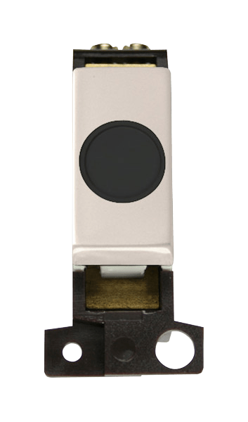 Click MiniGrid 20A Ingot Flex Outlet Module - Black- Pearl Nickel – MD017BKPN