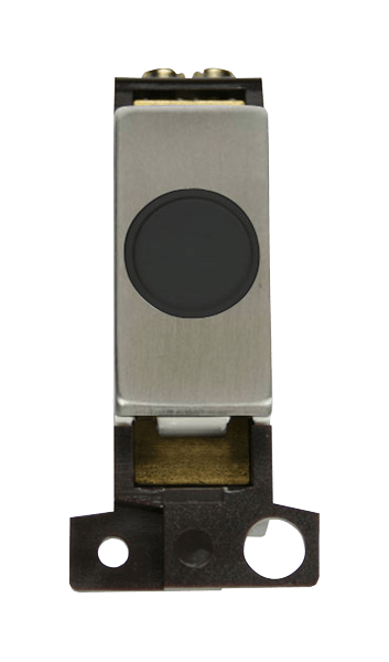 Click MiniGrid 20A Ingot Flex Outlet Module - Black- Stainless Steel – MD017BKSS