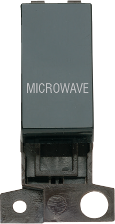 Click MiniGrid 13A 10AX DP INGT SW BK "MICROWAVE" – MD018BK-MW