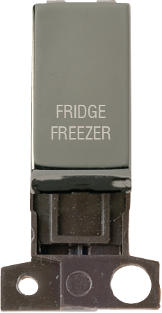 Click MiniGrid 13A 10AX DP INGT SW BN "FRIDGE FREEZER" – MD018BN-FF