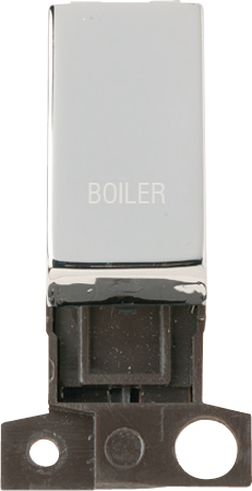 Click MiniGrid 13A 10AX DP INGT SW CH "BOILER" – MD018CH-BL