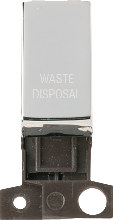Click MiniGrid 13A 10AX DP INGT SW CH "WASTE DISPOSAL" – MD018CH-WD