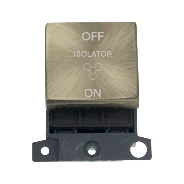 Click MiniGrid 10A INGOT 3 POLE FAN ISOLATION SWITCH MODULE – MD020AB