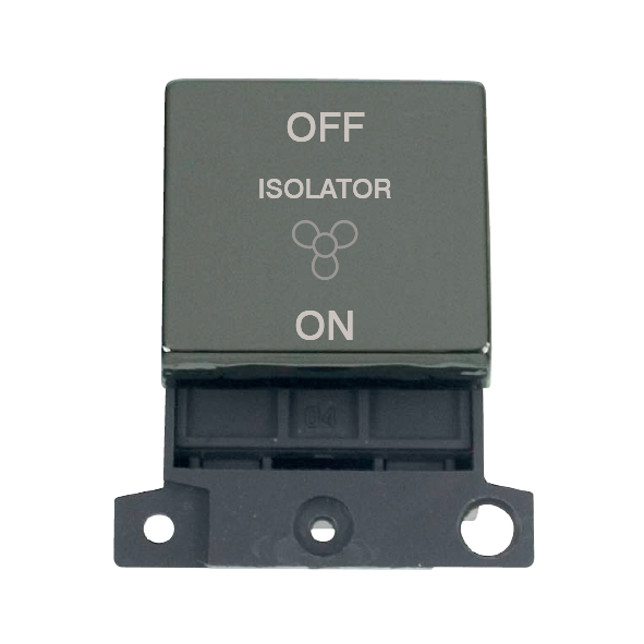 Click MiniGrid 10A INGOT 3 POLE FAN ISOLATION SWITCH MODULE – MD020BN