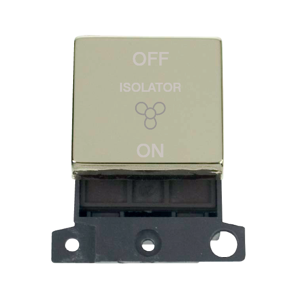 Click MiniGrid 10A INGOT 3 POLE FAN ISOLATION SWITCH MODULE – MD020BR