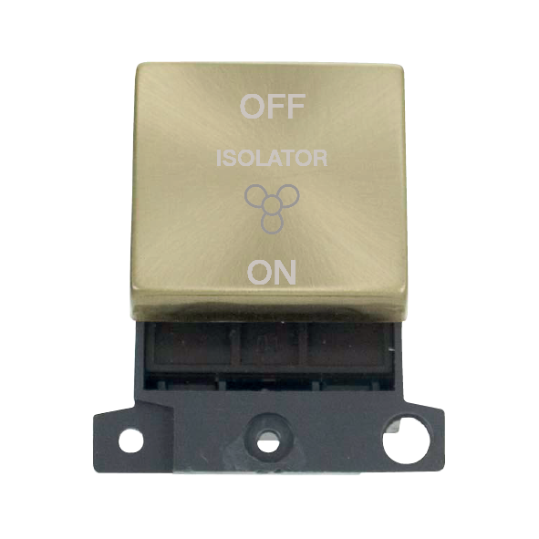 Click MiniGrid 10A INGOT 3 POLE FAN ISOLATION SWITCH MODULE – MD020SB