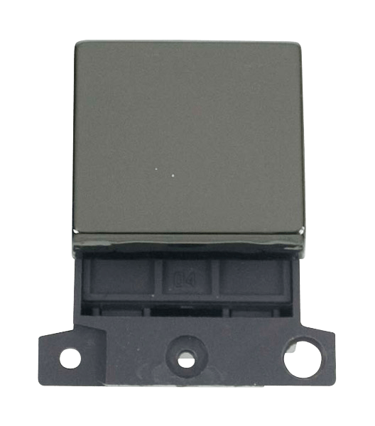 Click MiniGrid 20A DP Ingot Switch - Black Nickel – MD022BN
