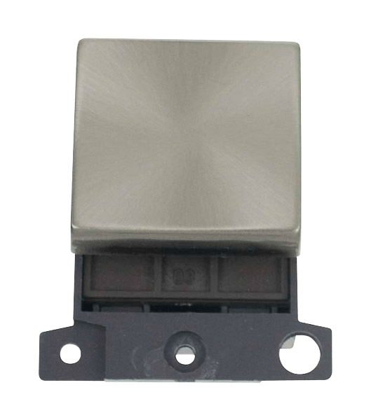 Click MiniGrid 20A DP Ingot Switch - Brushed Stainless Steel – MD022BS