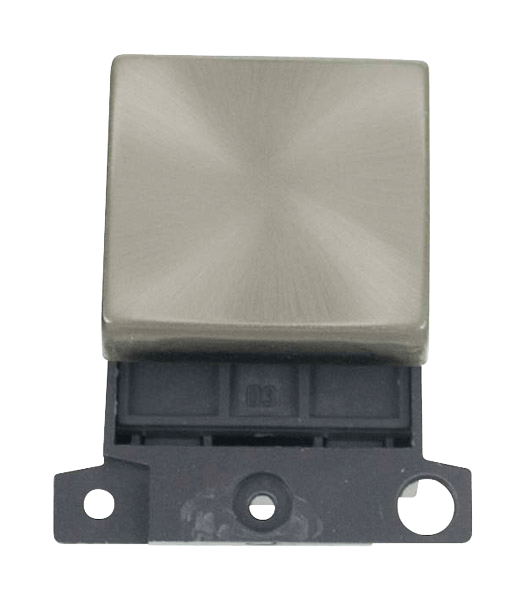Click MiniGrid 20A DP Ingot Switch - Satin Chrome – MD022SC