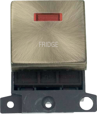 Click MiniGrid 20A DP INGT SW+NEON AB "FRIDGE" – MD023AB-FD