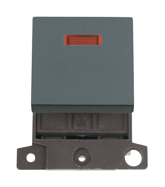 Click MiniGrid 20A DP Switch With Neon - Black – MD023BK