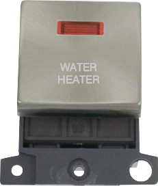 Click MiniGrid 20A DP INGT SW+NEON BS "WATER HEATER" – MD023BS-WH