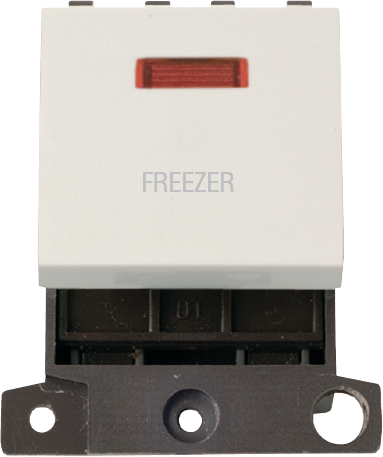 Click MiniGrid 20A DP INGT SW+NEON PW "FREEZER" – MD023PW-FZ