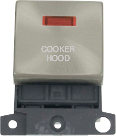 Click MiniGrid 20A DP INGT SW+NEON SC "COOKER HOOD" – MD023SC-CH