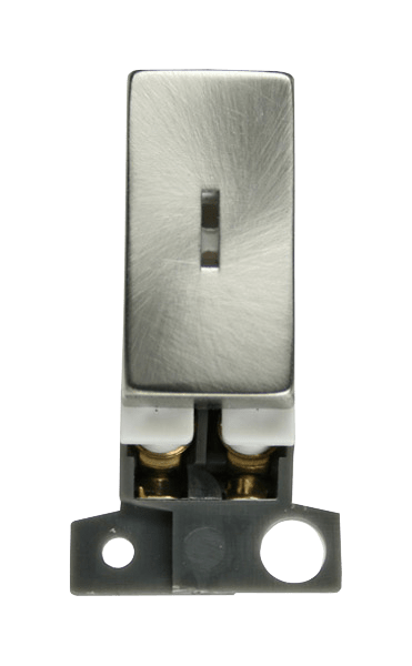 Click MiniGrid 13A Resistive DP Ingot Keyswitch - Satin Chrome – MD046SC