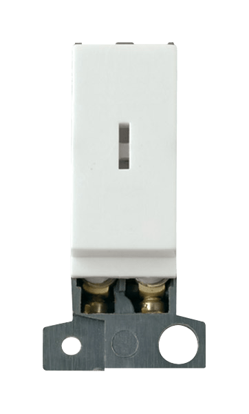 Click MiniGrid 13A Resistive DP Keyswitch - Click White – MD046WH