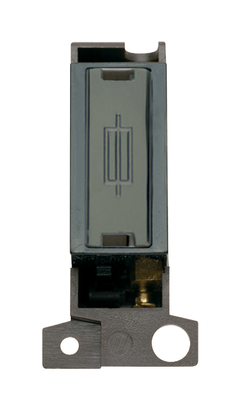 Click MiniGrid 13A Fused Ingot FCU Modul - Black - Black Nickel – MD047BKBN