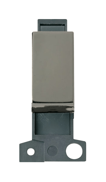 Click MiniGrid 10A 3 Position Retractive Ingot Switch - Black Nickel – MD075BN
