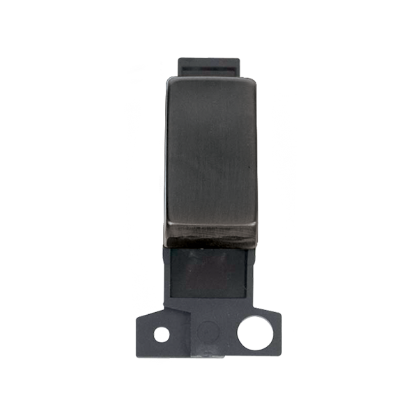 Click MiniGrid MINIGRID 10A 3 POSITION RETRACTIVE SWITCH MODULE - METAL MATT BRONZE SWITCH – MD075BZ