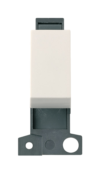 Click MiniGrid 10A 3 Position Retractive Switch - Polar White – MD075PW