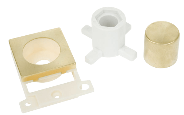 Click MiniGrid Dimmer Module Mounting Kit - Satin Brass – MD150SB