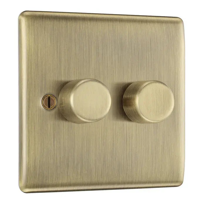 BG Nexus Antique Brass Switches and Sockets Black Inserts Full Range BG Nexus