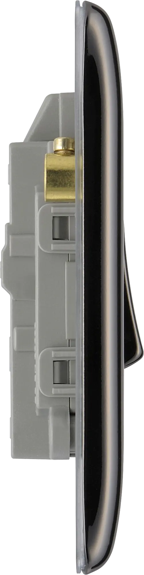 BG Nexus Metal 20A DP Switch with Neon in Black Nickel - NBN31-01 BG (British General)