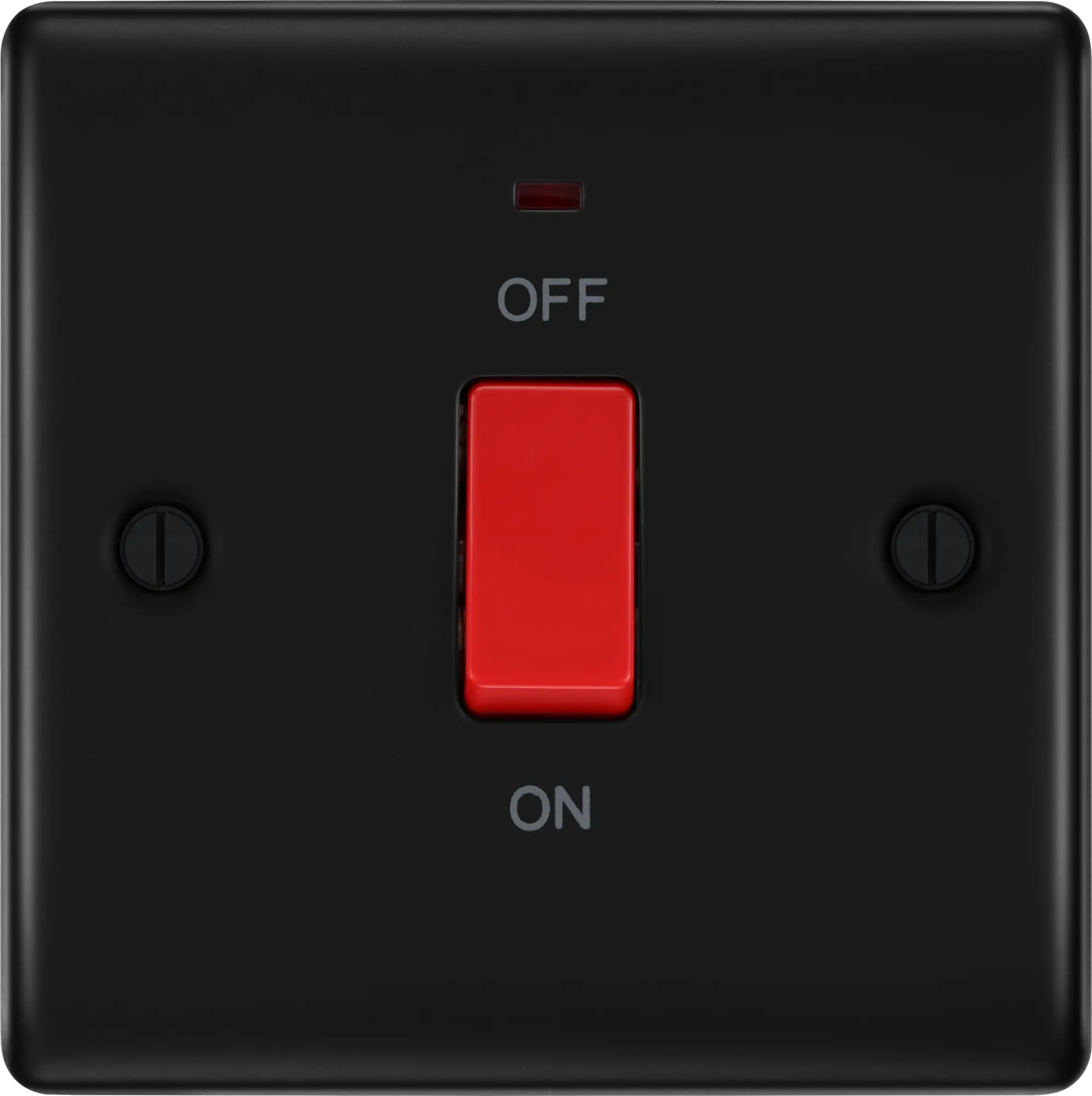 BG Nexus Metal 45 Amp Small DP Switch with Neon in Matt Black BG Nexus