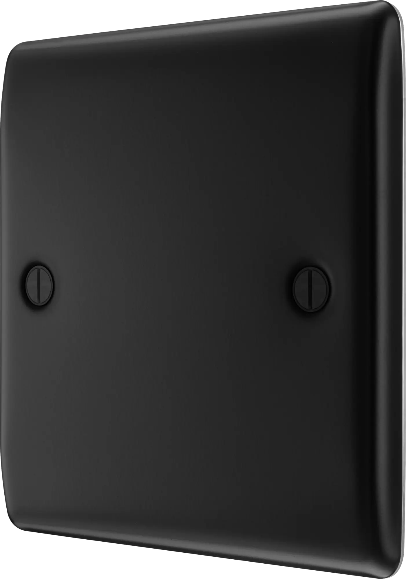 BG Nexus Metal Single Blanking Plate in Matt Black BG Nexus