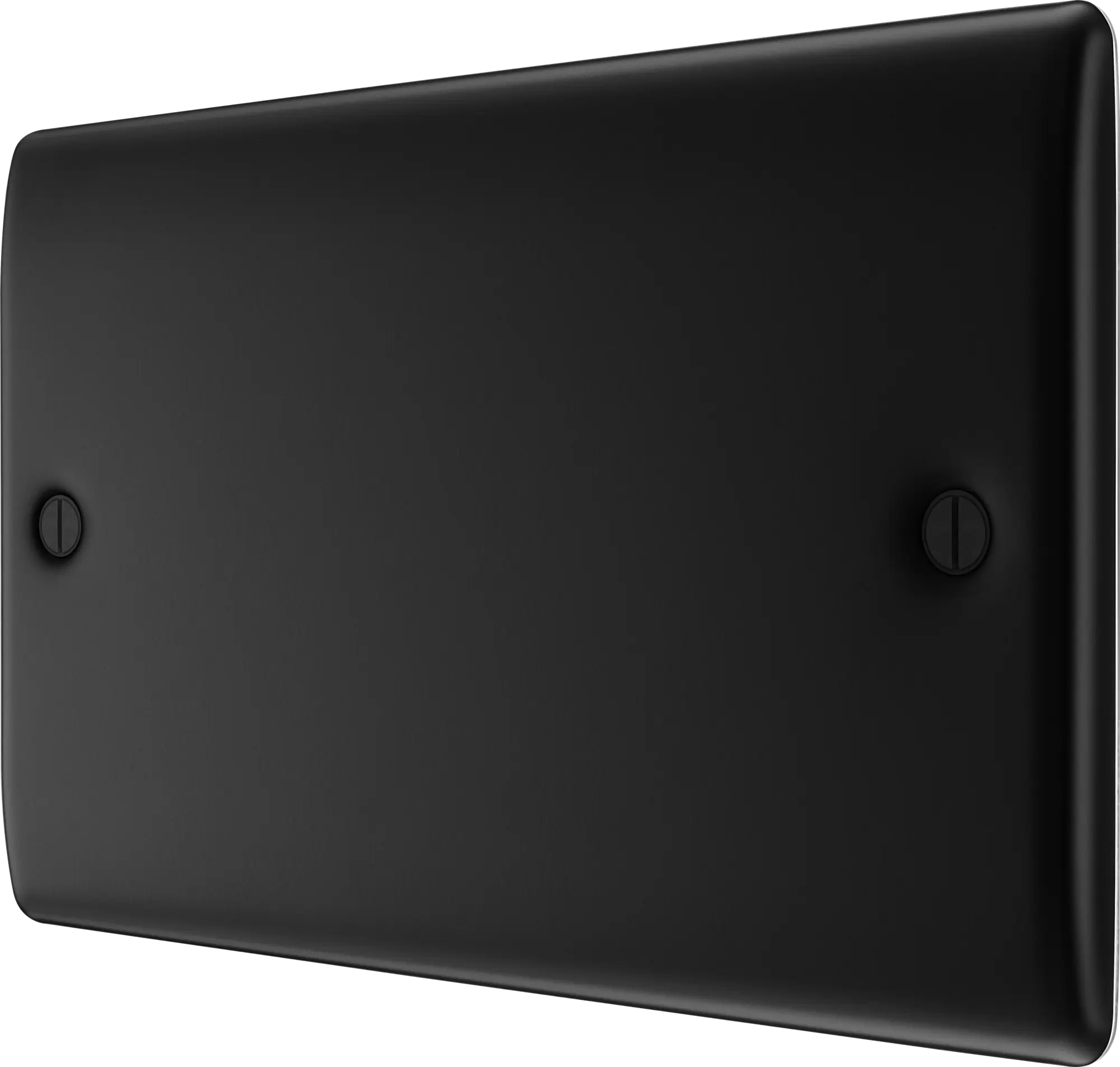 BG Nexus Metal Double Blanking Plate in Matt Black BG Nexus