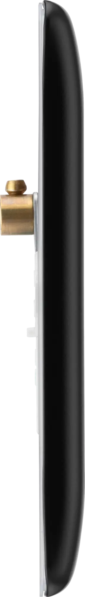 BG Nexus Metal Double Blanking Plate in Matt Black BG Nexus