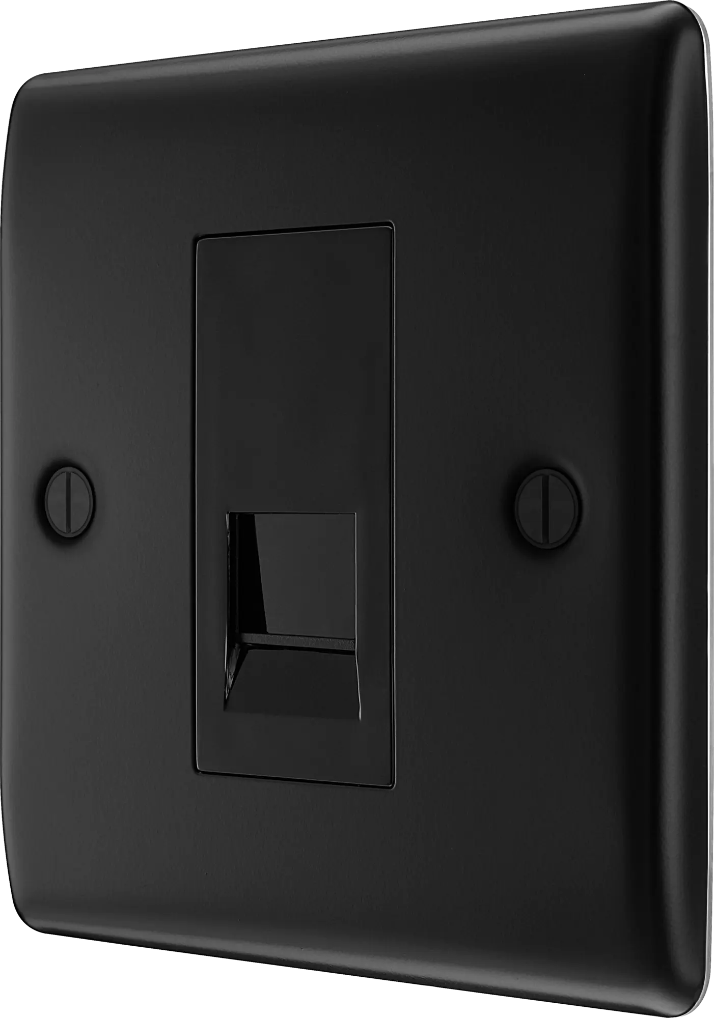 BG Nexus Metal Slave Telephone Point in Matt Black BG Nexus