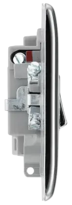 BG Nexus Metal Switched Fused Spur in Polished Chrome - NPC50-01 BG (British General)