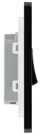 BG Evolve Matt Blue Screwless Single Press Switch PCDDB14B BG (British General)