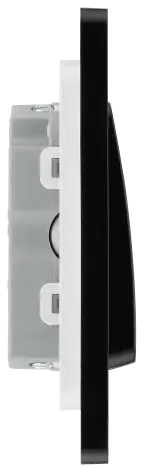 BG Evolve Matt Blue Screwless Triple Pole Fan Isolator Switch PCDDB15B BG (British General)