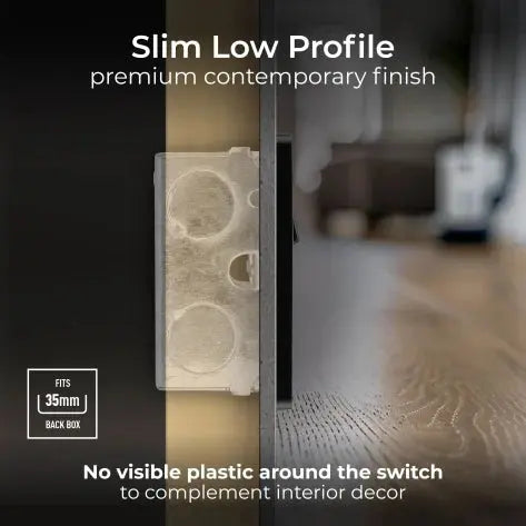 BG Evolve Matt Blue Screwless Single Socket PCDDB21B BG (British General)