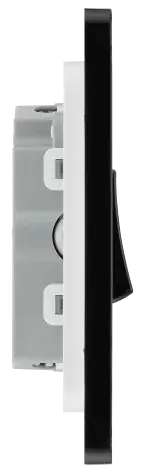 BG Evolve Matt Blue Screwless Triple Light Switch PCDDB43B BG (British General)