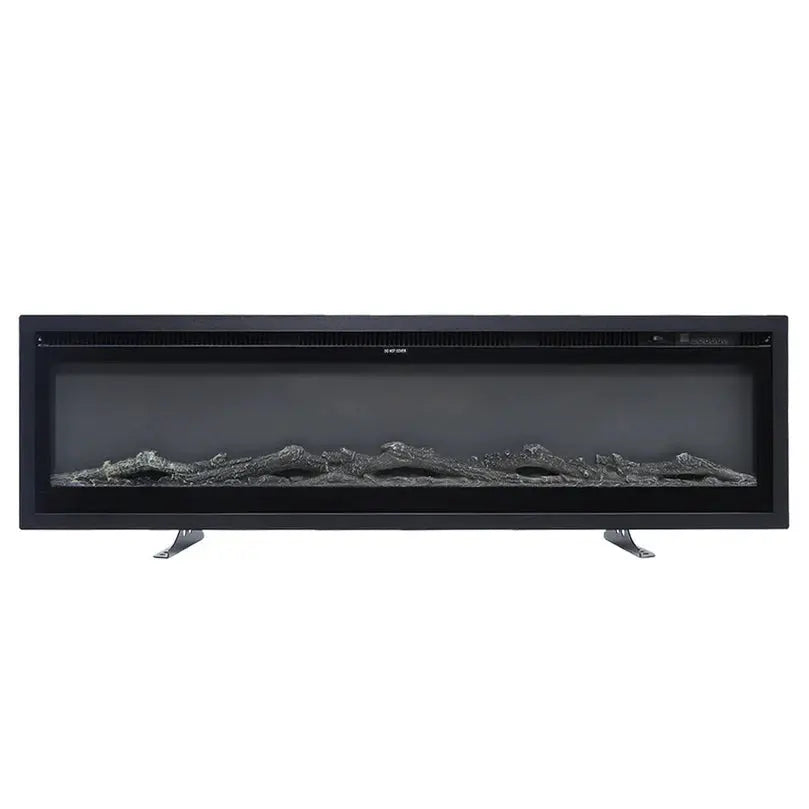 40/50/60/70/80 Inch Electric Fireplace 12 Colour LED Flame Effect Heater With Remote Control HoFeny