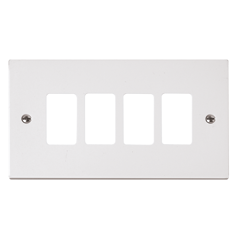 Click GridPro 4 Gang GridPro Frontplate – PRW20404