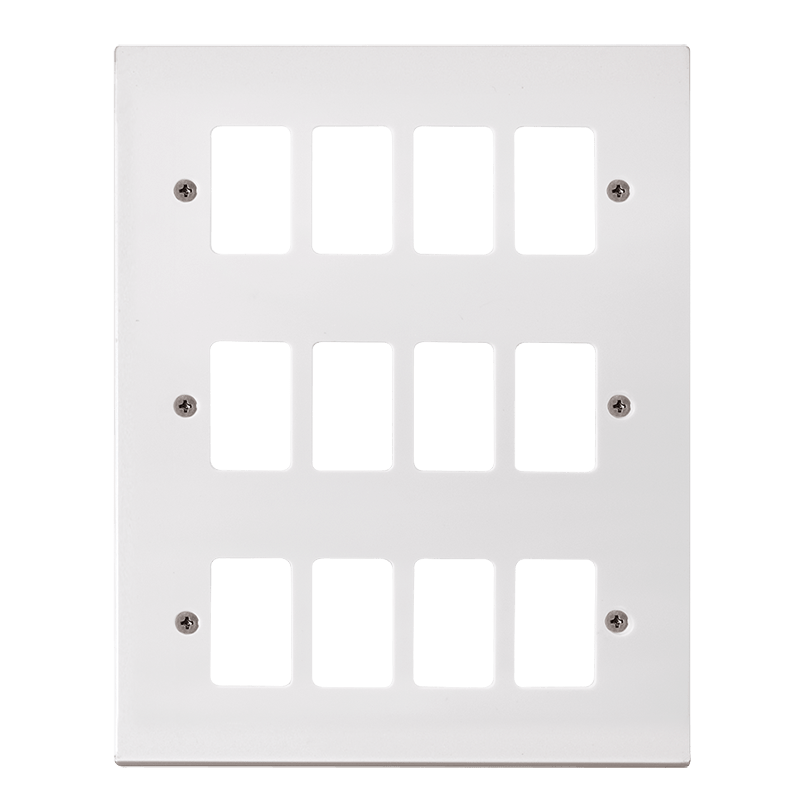 Click GridPro 12 Gang GridPro Frontplate – PRW20512