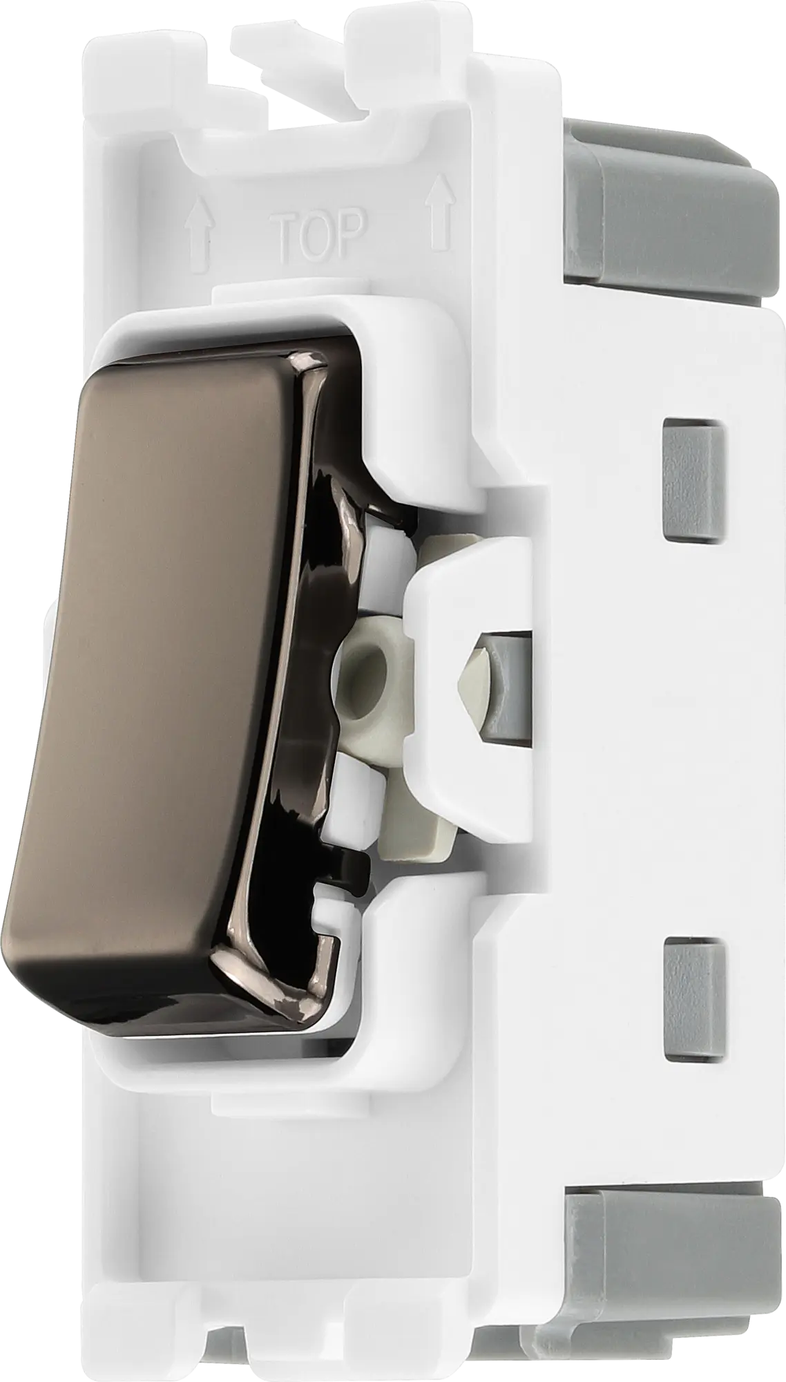 BG RBN13 Black Nickel Intermediate Light Switch 20 Amp Grid Switch BG Nexus