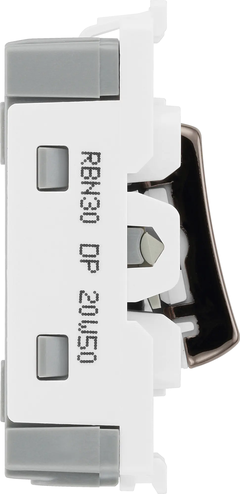 BG RBN30 Black Nickel 20 Amp Double Pole Switch Appliance Grid Switch BG Nexus