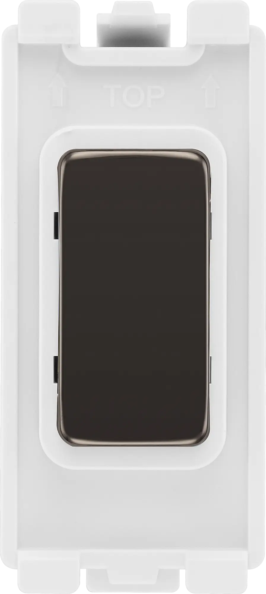 BG RBNBLNK Black Nickel Grid Blank Switch BG Nexus