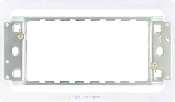 BG RFR34FP Screwless 3 & 4 Gang Grid Yoke Mounting Frame BG Nexus