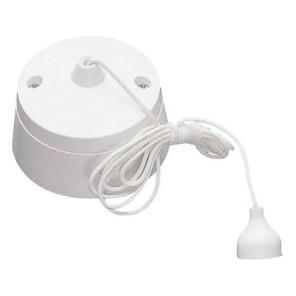 CLiCK Polar 10 Amp 2 Way Pull Switch in White CLICK