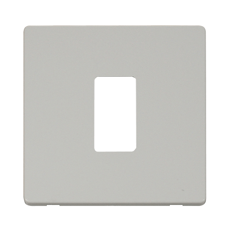 Click GridPro 1 Gang GridPro Frontplate - White – SCP20401PW